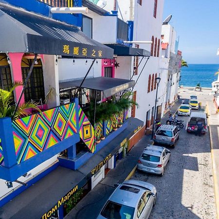 Casa Maria Malecon Otel Puerto Vallarta Dış mekan fotoğraf