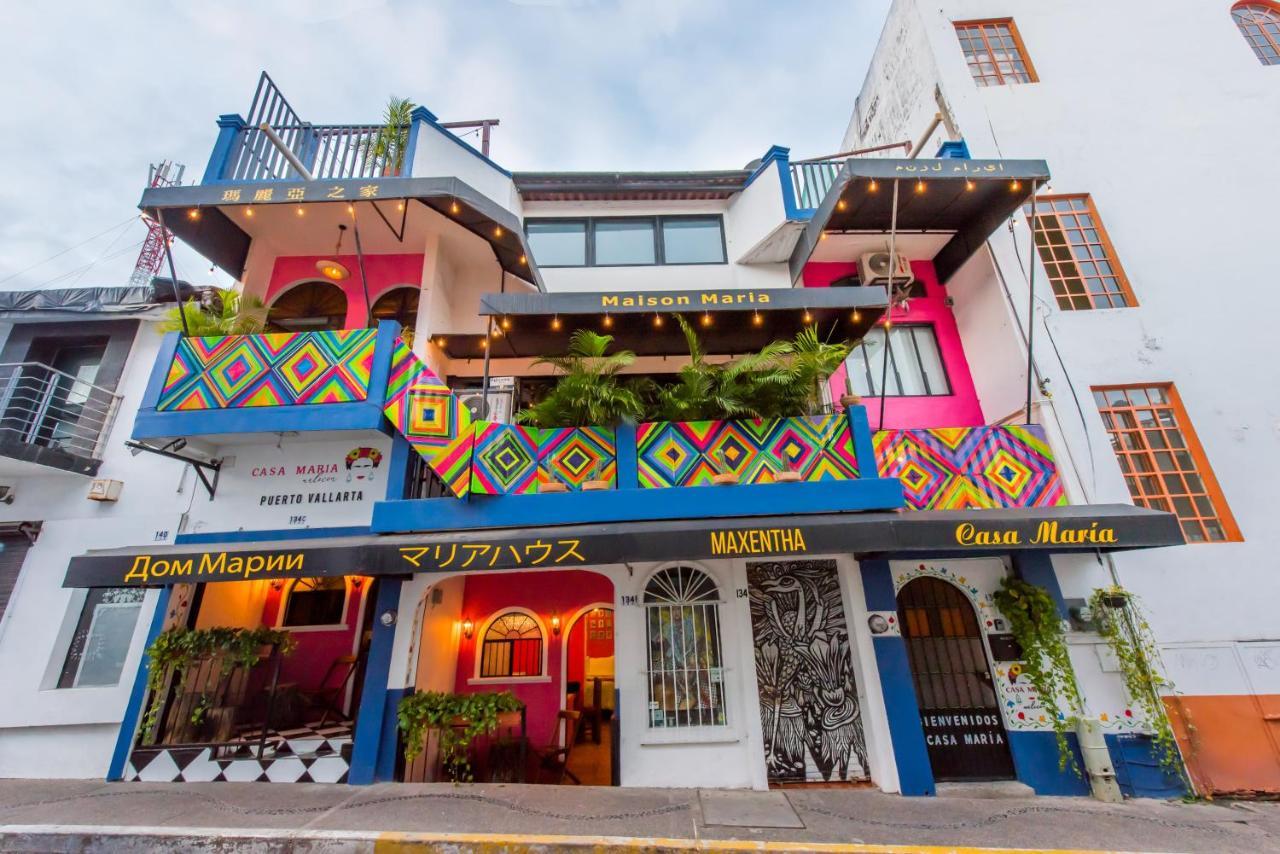 Casa Maria Malecon Otel Puerto Vallarta Dış mekan fotoğraf